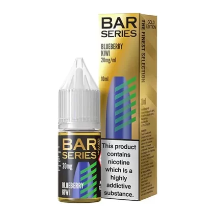 Blueberry Kiwi By Bar Series Gold Edition Salt 10ml - Nicotine Strength#20mg (Salt)>10mg (Salt)>5mg (Salt)