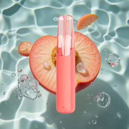 Snowplus Dash 4000 Puffs Disposable Peach Ice – 7.5mL E-Liquid, 530mAh Battery, Ceramic Atomizer - Bangvapeaustralia