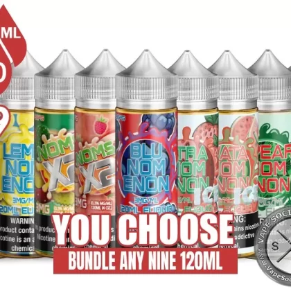 Nomenon / Noms X2 Bundle 9x120ml (1080ml)