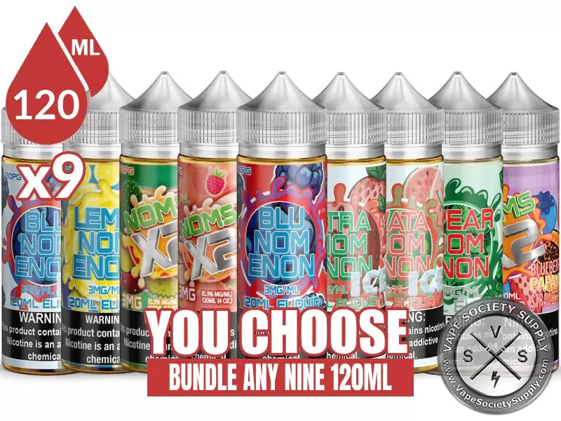 Nomenon / Noms X2 Bundle 9x120ml (1080ml)