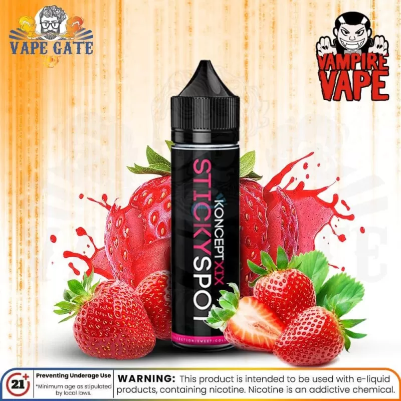 Sticky Spot 60ml E Liquid by Vampire Vape - 6 mg / 60 ml