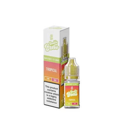 Ohm Brew Double Brew Tropical 10ml Nic Salt E-Liquid - 5mg