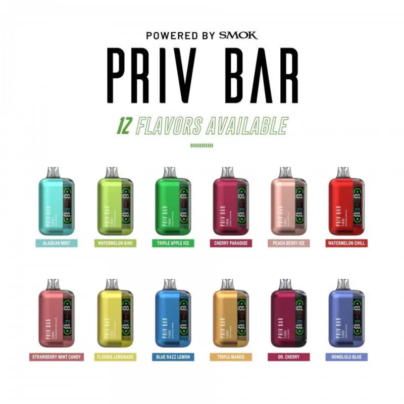 PRIV Bar Turbo 15000 - Rainbow Road (WHT Series) - Image 3