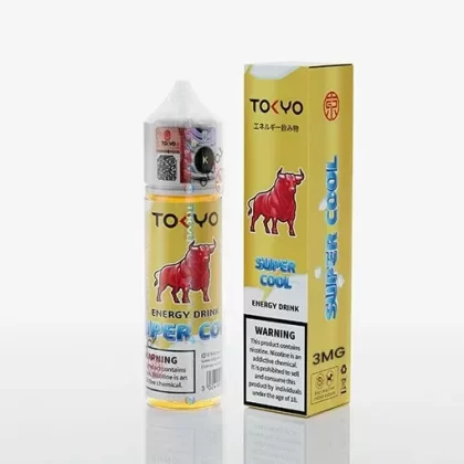 Tokyo Super Cool – Energy Drink 60ml (3/6/12mg) - Vapebar Pk