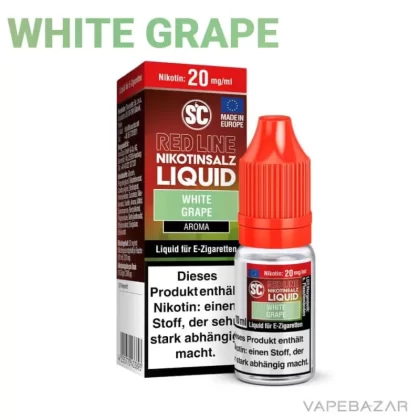 SC Red Line Nikotinsalz Liquid – White Grape - Vapebazar