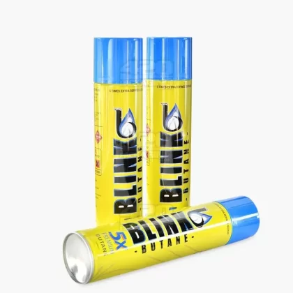 BLINK | ‘Retail Display’ Premium Refined Butane Canisters | 5x – BHO – 12 Count