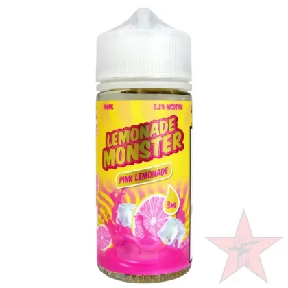 Lemonade Monster – Pink – 100mL - Vape Product