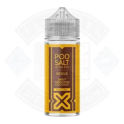 Pod Salt Nexus Sweet Tangerine Coconut 0mg 100ml Shortfill - Ecigdepot