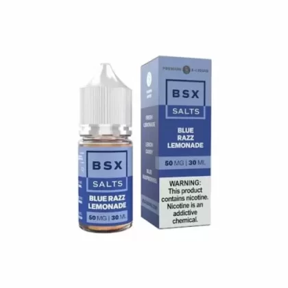 Blue Razz Lemonade Glas BSX Salts 30mL - Vape Product, Vape Product
