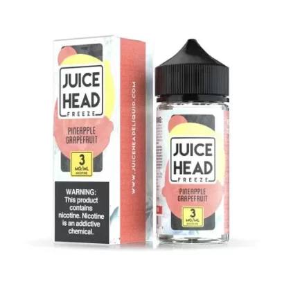 Juice Head Freeze Pineapple Grapefruit 100ml E-Juice - Eliquidsupply