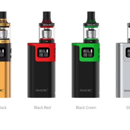SMOK G80 Starter Kit with Spirals Tank (2ML) - BlackGreen