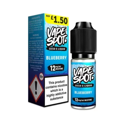 Vape Spot Blueberry E-Liquid 10ml - Vape Product, Vape Product