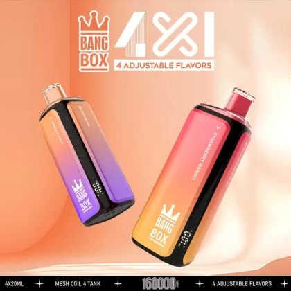 Bang Box 160K 4-in-1 Disposable Vape - Vapeq10