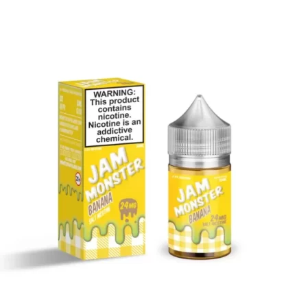 Jam Monster Salt Banana eJuice - Vape Product; Vape Product, Vape Product (326D09)