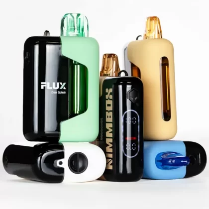 NimmBox Flux 40K Puffs Disposable Vape 20mL Rechargeable Dual Mesh