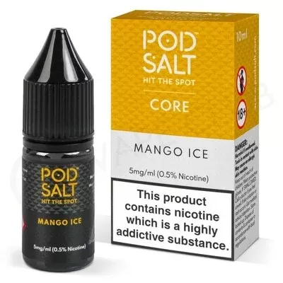 Mango Ice Nic Salt E-Liquid by Pod Salt - Ecigpremium