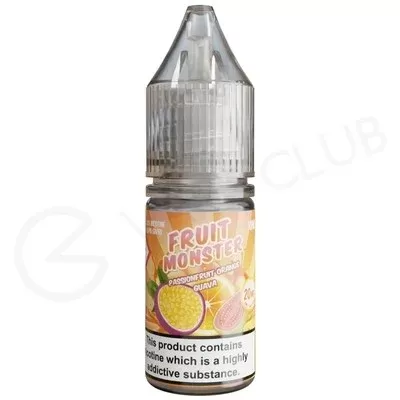 Passionfruit Orange Guava Ice Nic Salt E-Liquid by Frozen Fruit Monster