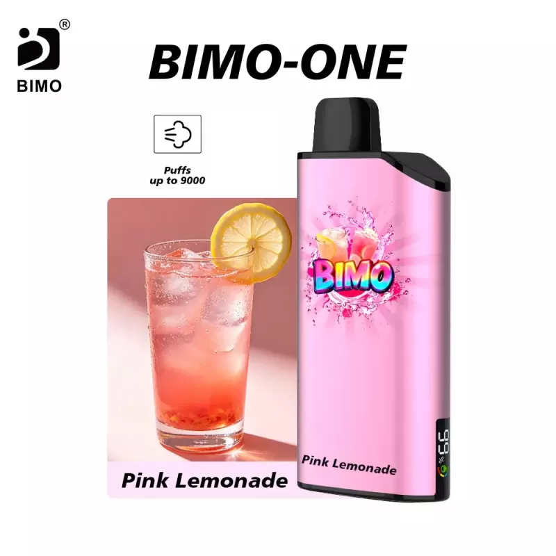BIMO ONE 9000 Puffs – Pink Lemonade - Vape Store