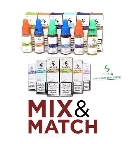 20x Hangsen E Liquid – Bulk Buy Deals 10ml TPD - Vapestorm Co