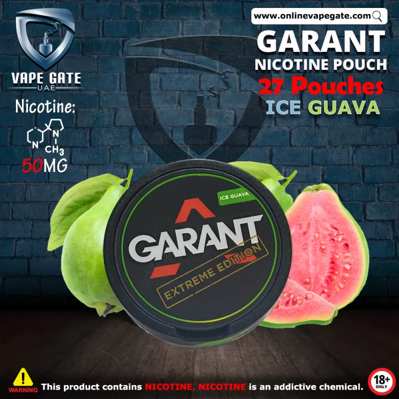 Garant Nicotine Pouch - Ice Guava Ext. Ed. - 50 mg - Image 3