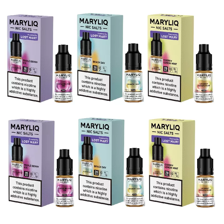 20 Mary Liq Nic Salts Bulk Buy Deals – 10ml – TPD - Vapestorm Co