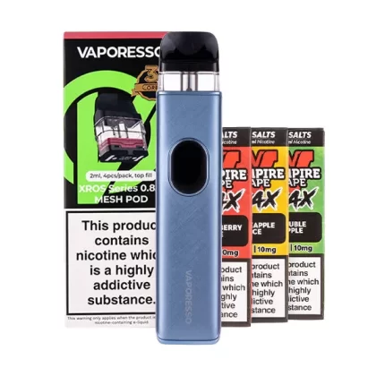 Vaporesso XROS 5 Pod Kit Bundle - Red Leather / 1.2ohm