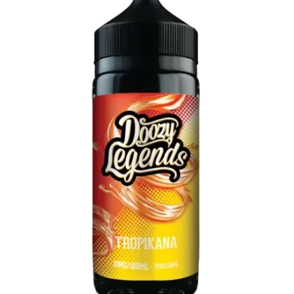 TROPIKANA E LIQUID BY DOOZY VAPE CO LEGENDS 100ML 70VG