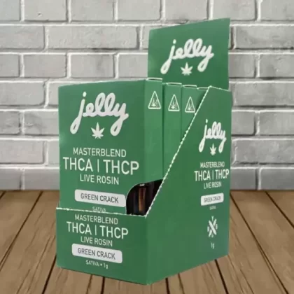 NYB Labs Jelly Live Rosin Masterblend THCa | THCP Vape Cartridge 1g