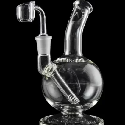 LA Pipes Bubble Concentrate Rig with Fixed Downstem - Ejuicewarehouse