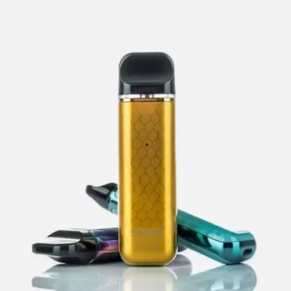 SMOK Novo 3 25 Watt Starter Kit - Purple Red Carbon Fiber, Peacock Blue Carbon Fiber (B630A6)