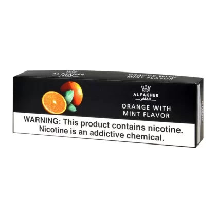 Al Fakher Orange With Mint Hookah Shisha - Size#10 Packs of 50g>250g