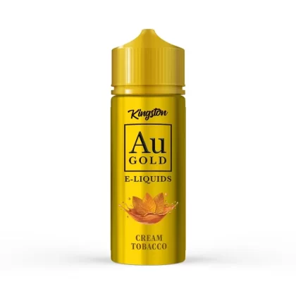 CREAM TOBACCO E LIQUID AU GOLD BY KINGSTON 100ML 70VG