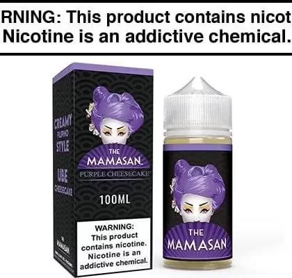 PURPLE CHEESECAKE BY THE MAMASAN 100ML - Vapejuice