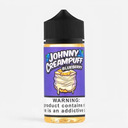 Johnny Creampuff Blueberry 100mL E-Juice – Custard Pastry