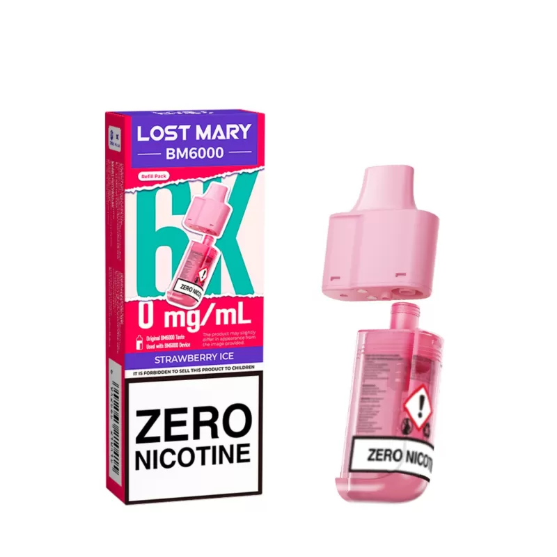 Lost Mary BM6000 Refill Pack – Nicotine Free - Vape Co - Image 2