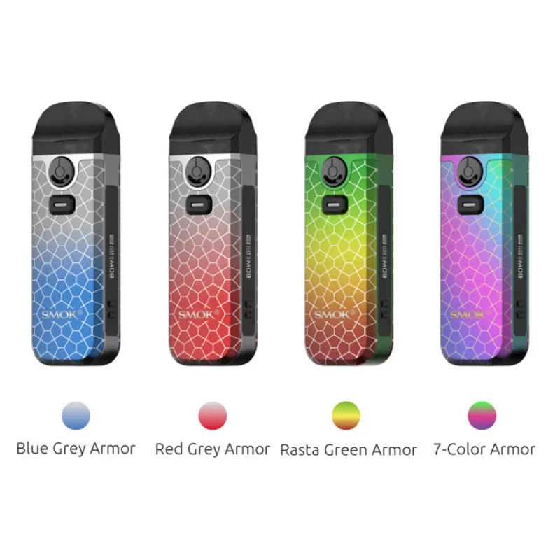Smok Nord 4 Pod System Kit 80W 2000mAh - Leather Series - Brown / CN-SZ - Image 2