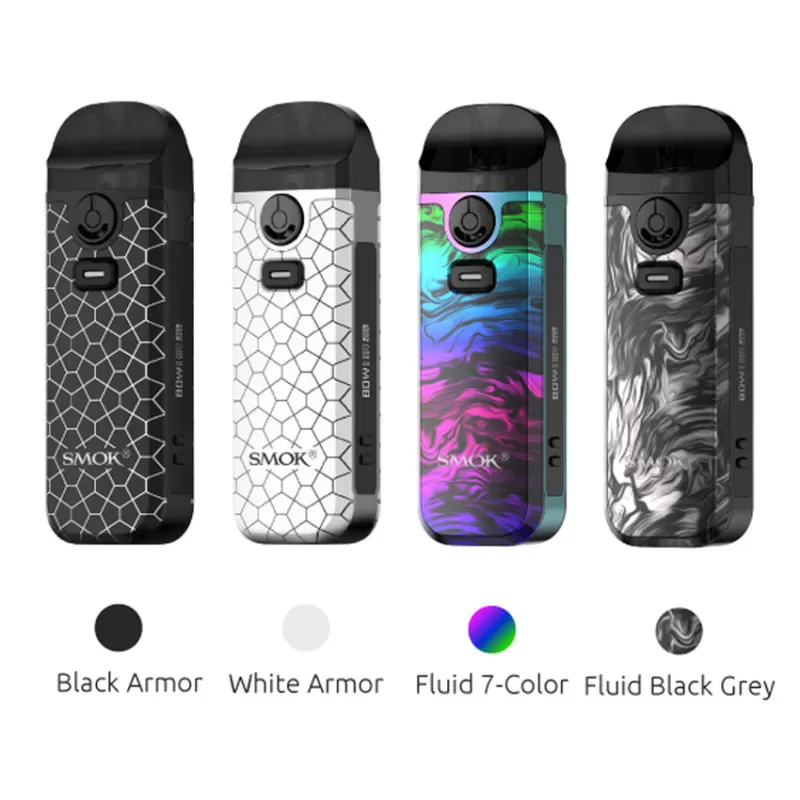 Smok Nord 4 Pod System Kit 80W 2000mAh - Leather Series - Brown / CN-SZ - Image 3