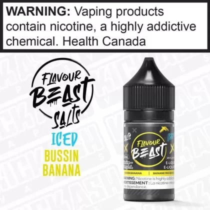 Bussin Banana Iced by Flavour Beast