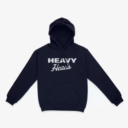 Stacked Hoodie (Navy) - Size#Medium>Large>X-Large>XXL