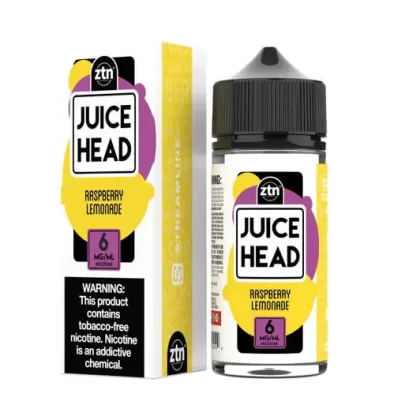 Juice Head Raspberry Lemonade Vape e-Liquid 100mL - Vape Product, Vape Product (C63221)