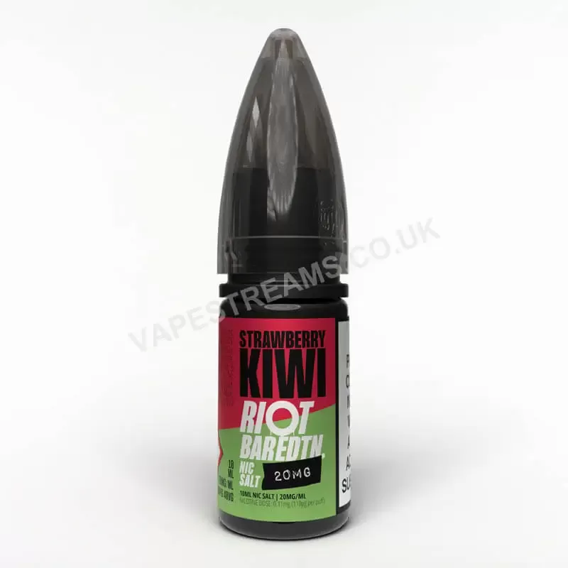Riot BAR EDTN Strawberry Kiwi Nic Salt E-Liquid - Vapestreams Co
