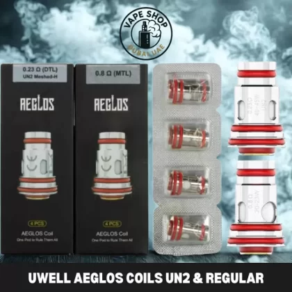 UWELL AEGLOS Coils UN2 & Regular Replacement Pod Coils in Dubai, UAE - Vapeshopdubaiuae