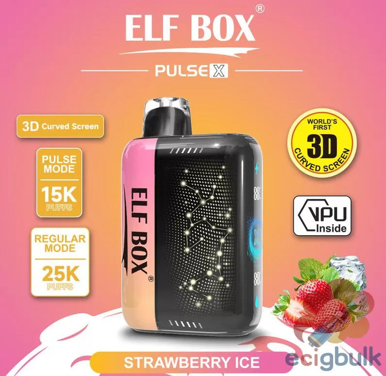 Elfbox Pulse-X 25000 Puffs Rechargeable Disposable Vape | Dual Mesh & AI Boost - Image 2