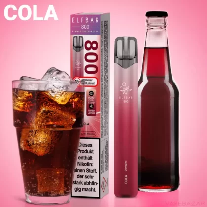 Elf Bar 800 – Cola - Elf Bar / ca. 800 / 550 mAh / 20mg/ml