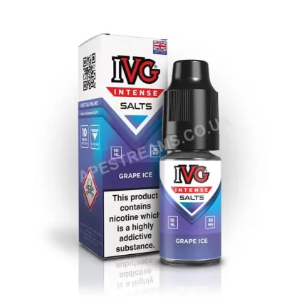 IVG Intense Grape Ice Nic Salt E-Liquid - Vapestreams Co