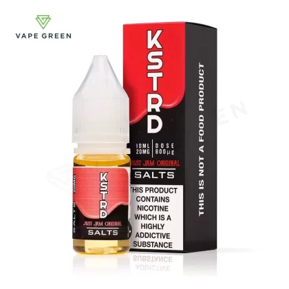 Just Jam Strawberry Nic Salt E-Liquid by KSTRD