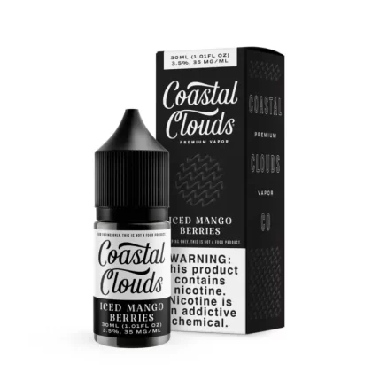 Coastal Clouds Salt Iced Mango Berries eJuice - Vape Product; Vape Product, Vape Product