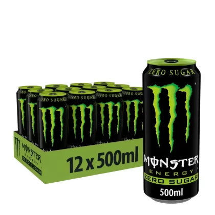 Monster Energy Drink 12 x 500ml - Vape Co