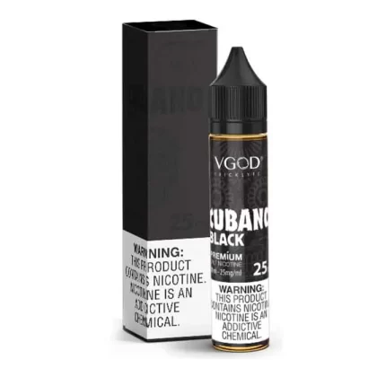 VGOD Nicotine Salt – Cubano Black - Vapexotic In