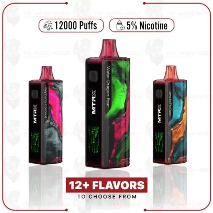 MTRX Vape 12K Puffs Disposable vape - Thevapersworld